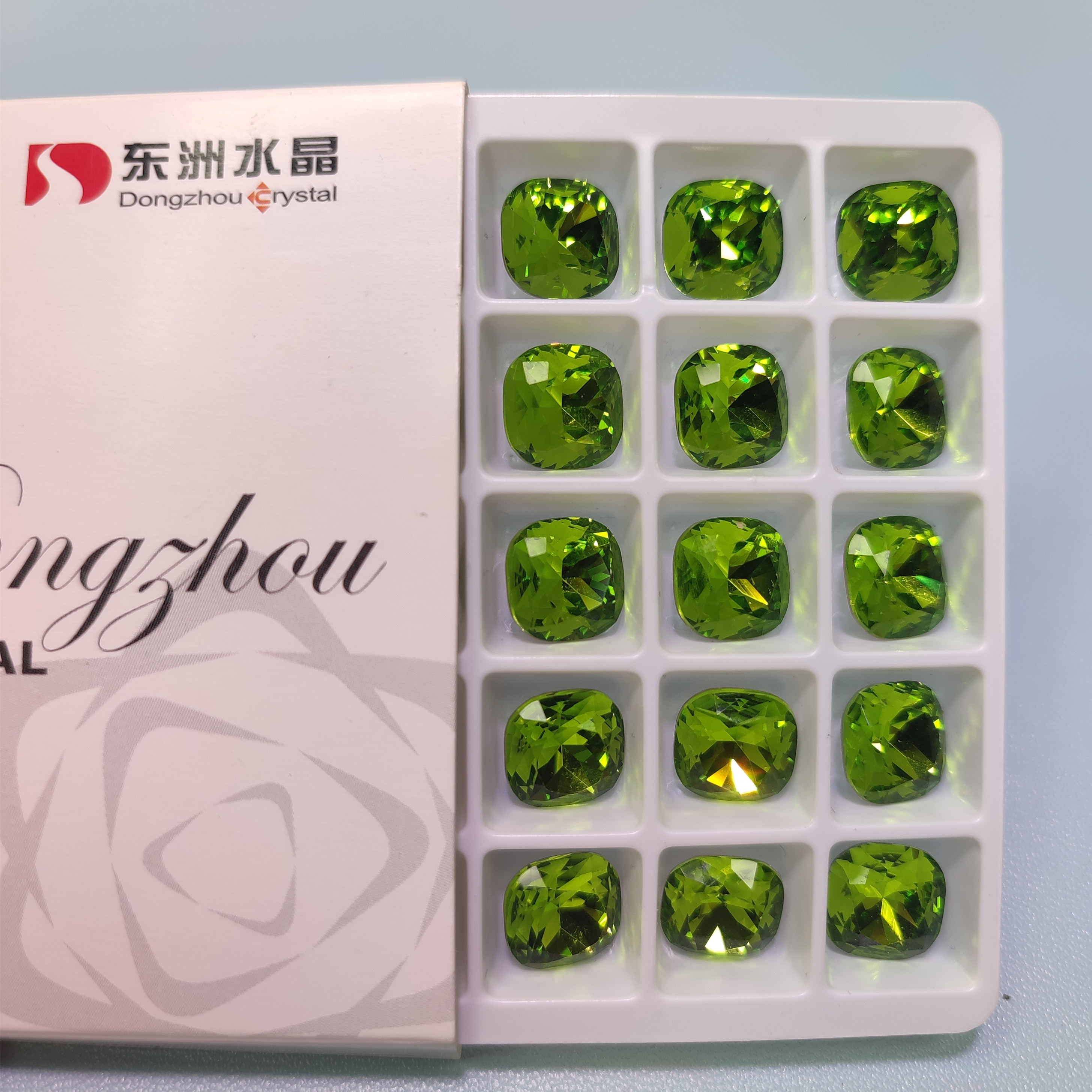东洲水晶（绿色系链接）美甲钻饰品配件DIY高品质祖母绿 满20包邮