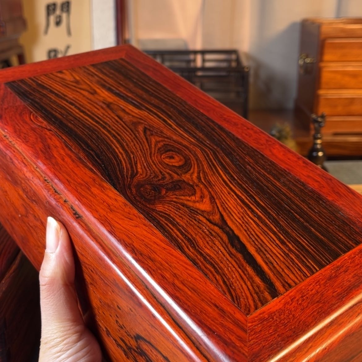 【闪购商品】檀木机关盒