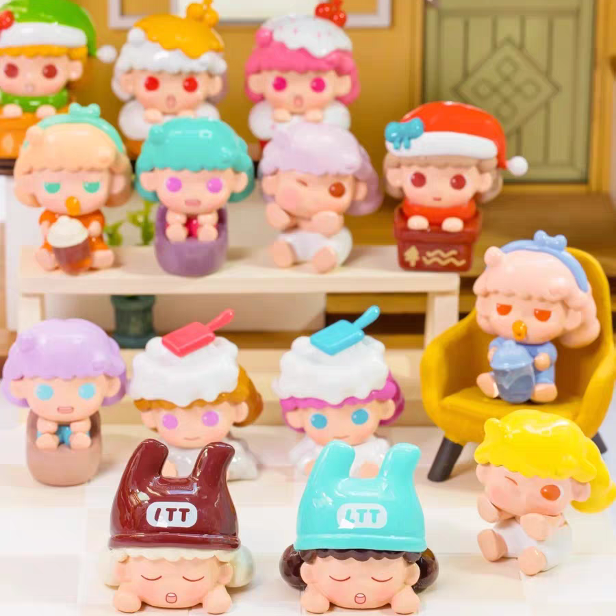 正版WOWTOY新品Latta玩的开心Mini系列潮玩盲盒可爱女生新年礼物