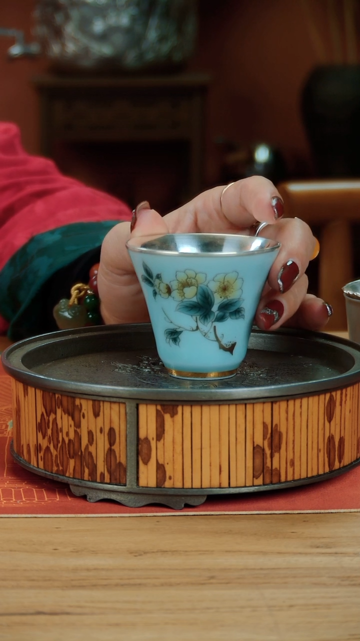 【闪购商品】瓷包银玉兰花