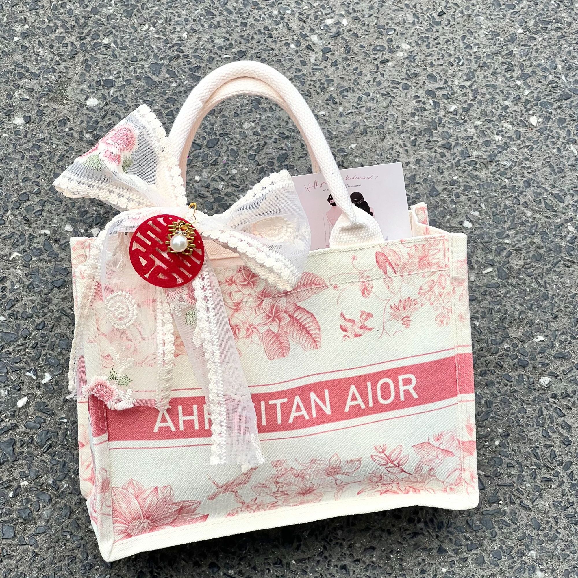 2025新款爆款伴娘伴郎伴手礼套装 小香风ins风实用礼品袋