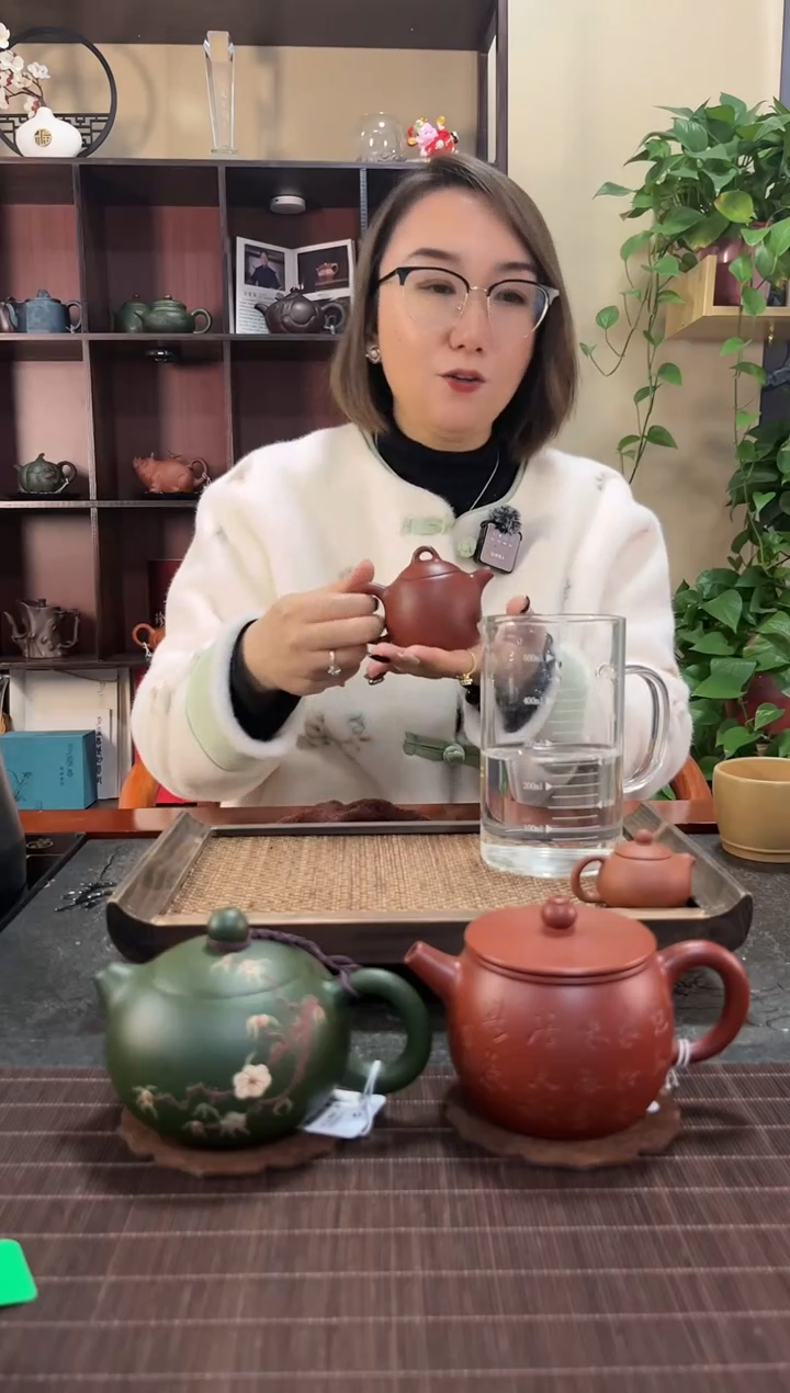 【闪购商品】紫砂茶壶徐霞大红袍小品秦权(冰心)