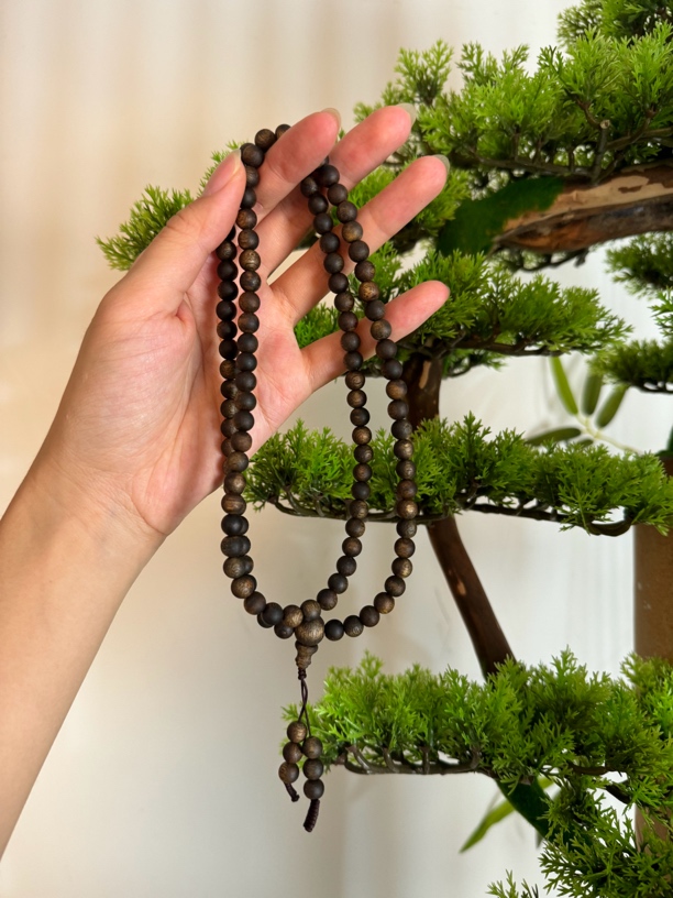 沉香一香传三代母树07多圈圆珠棋楠沉香老料多样性发一条