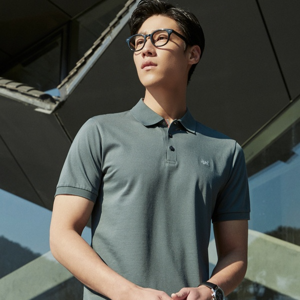 可机洗【含桑蚕丝】吸汗POLO衫男士休闲雅戈尔polo商务533086翻领