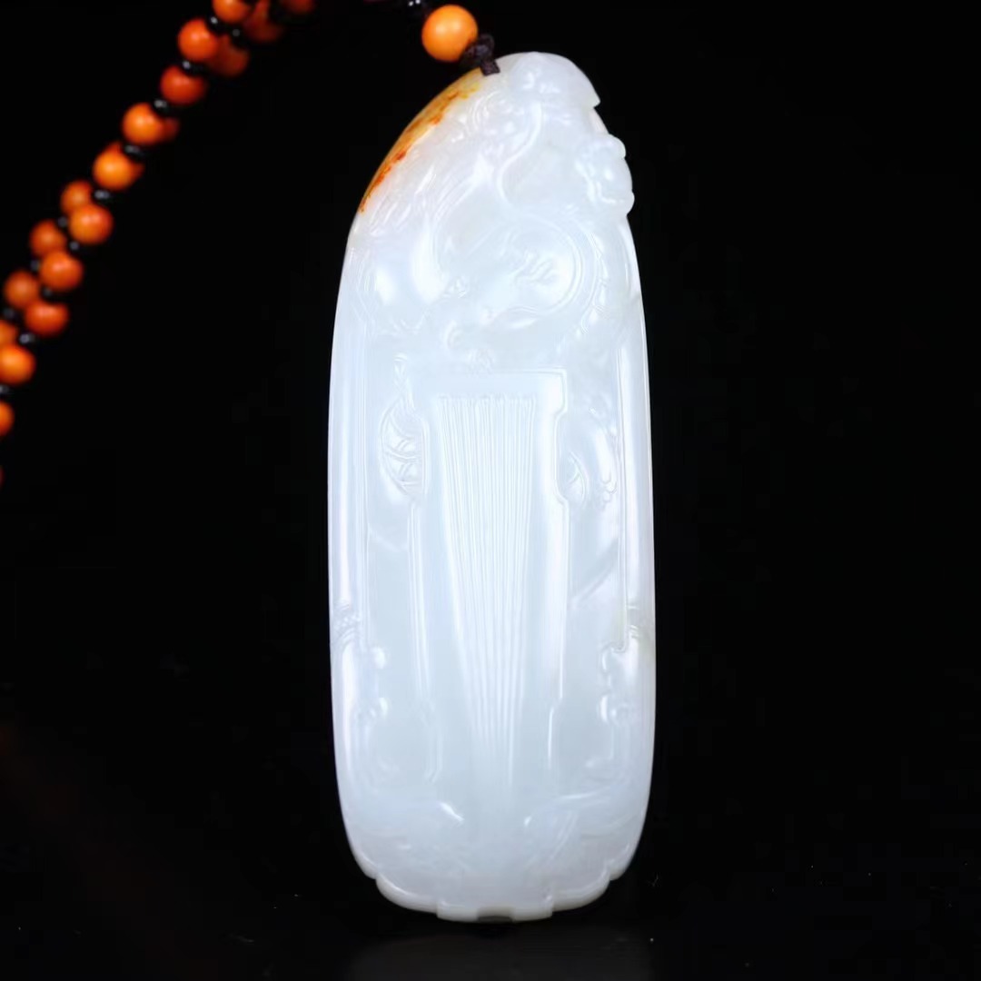 男士女士 和田玉 挂件 龙行天下