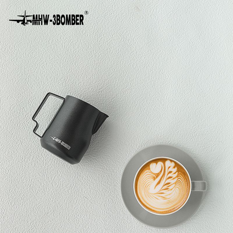MHW-3BOMBER/轰炸机打奶缸家用不锈钢拉花杯奶泡杯打奶泡意式咖啡