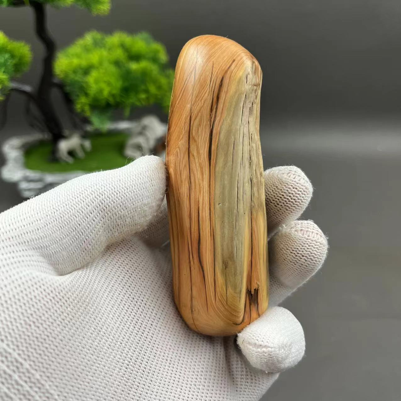 太行崖柏陈化老料手把件摆件红黑油甜香弥勒达摩钟馗财神寿星观音