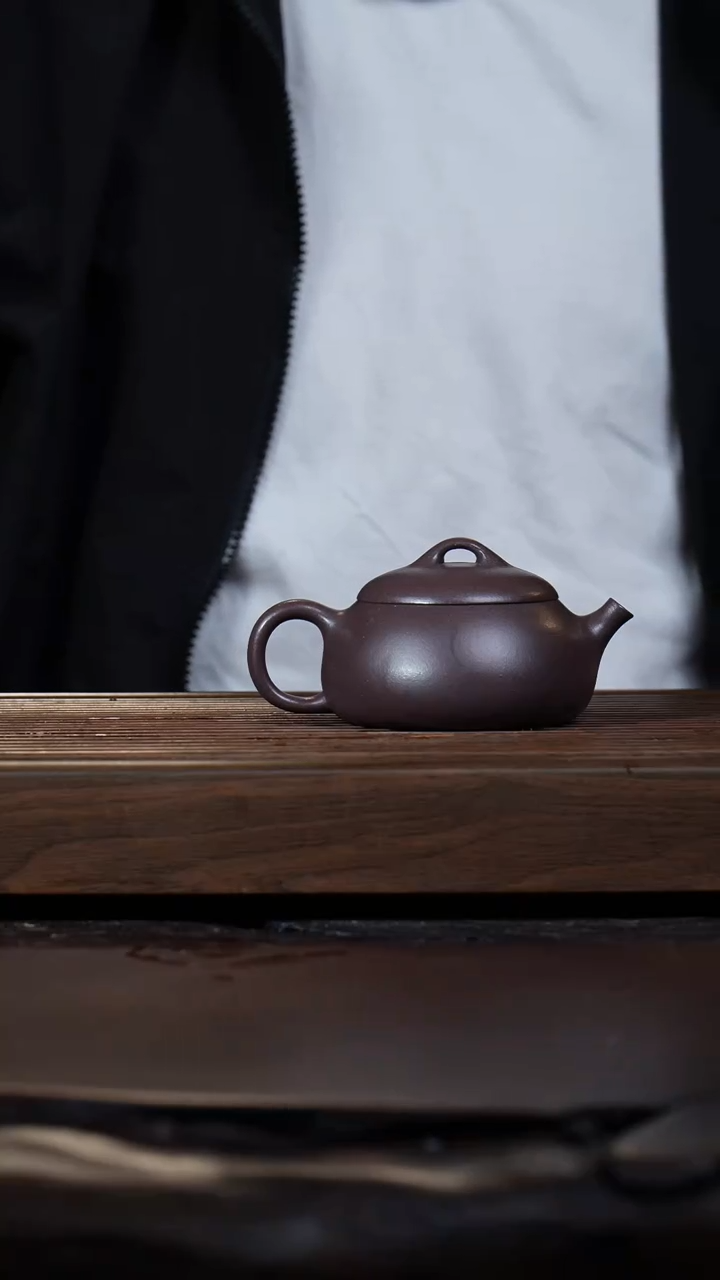 【闪购商品】紫砂茶壶天青   半月