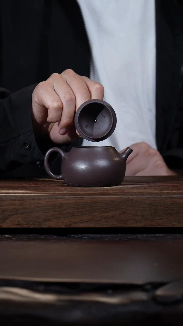【闪购商品】紫砂茶壶天青  筑祭