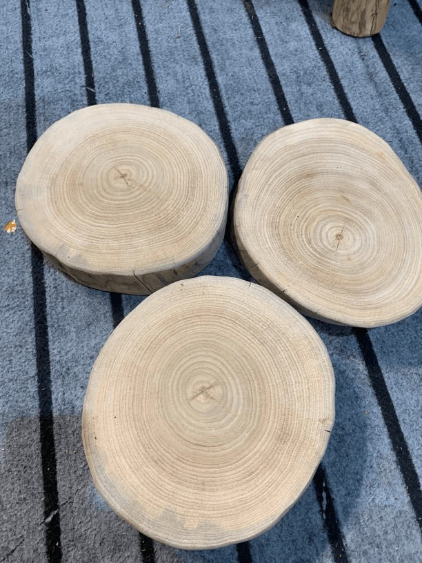 香樟木干泡台 壶承 天然香薰板复古家用防烫创意圆形