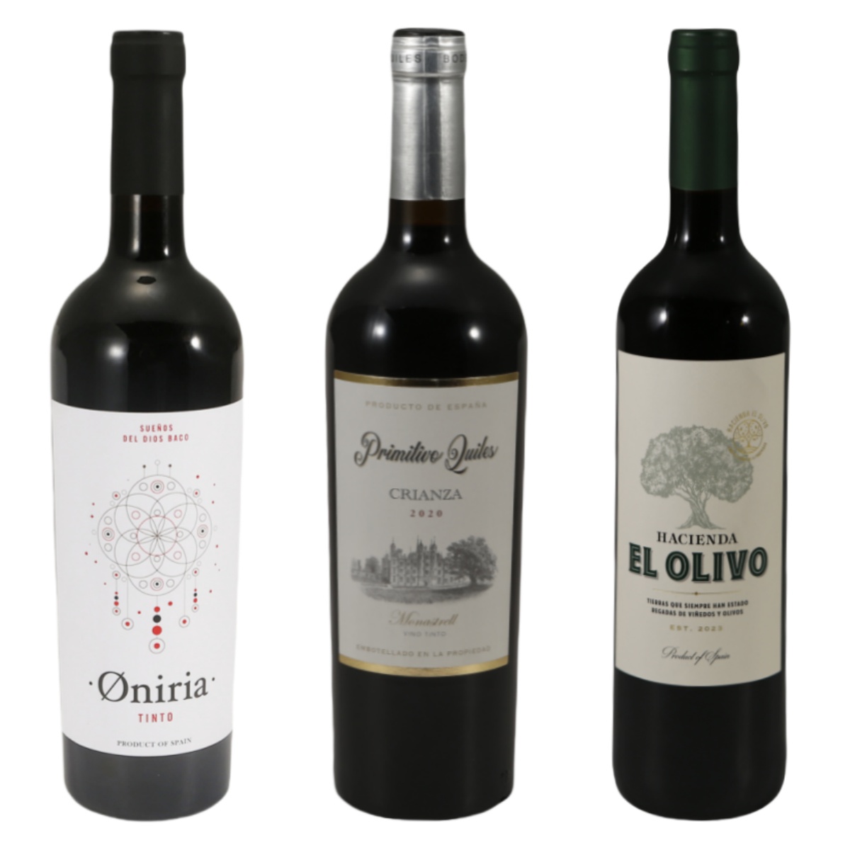 【原瓶原装进口】西班牙风格体验装三合一