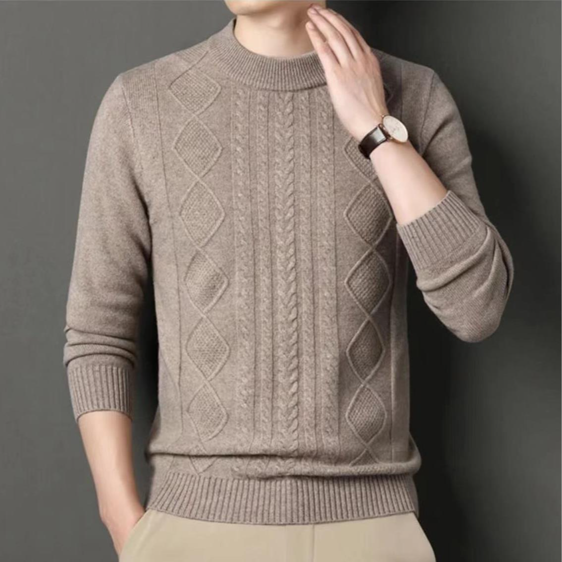  编号【251-300】爸爸装中老年男士毛衣