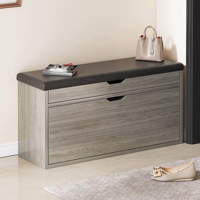 换鞋凳家用门口鞋柜入户穿鞋凳进门坐凳一体简易鞋架鞋柜坐凳一体