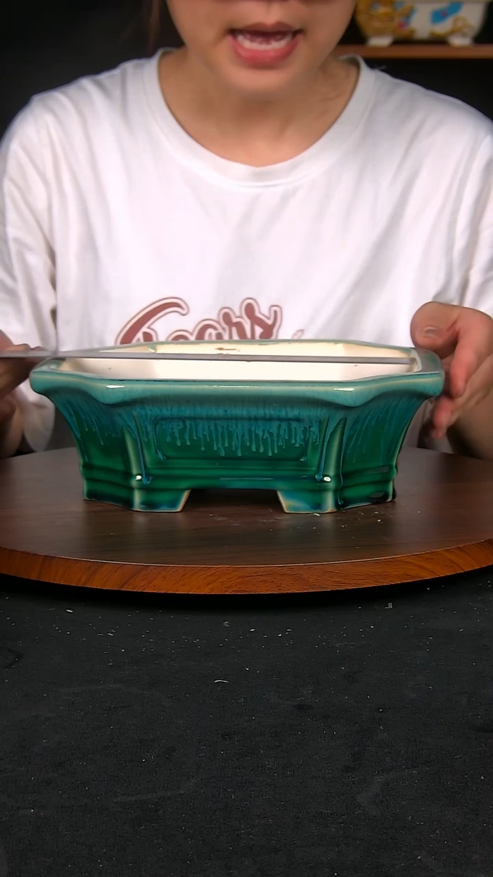 【闪购商品】紫砂20CM以下紫砂 釉盆内口径22/17.5/6.5