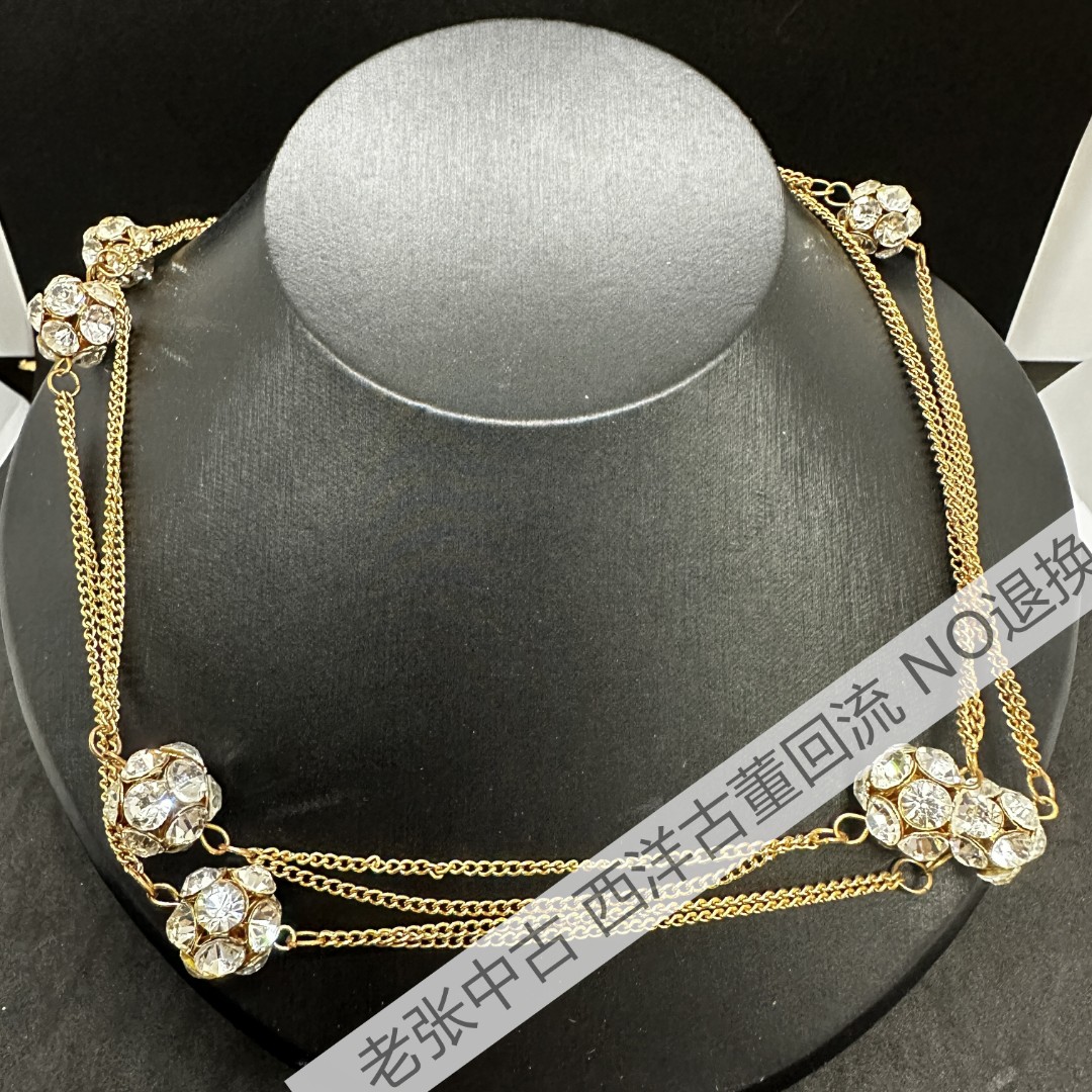 合金耳饰 【BB2226】中古项链  NO退换