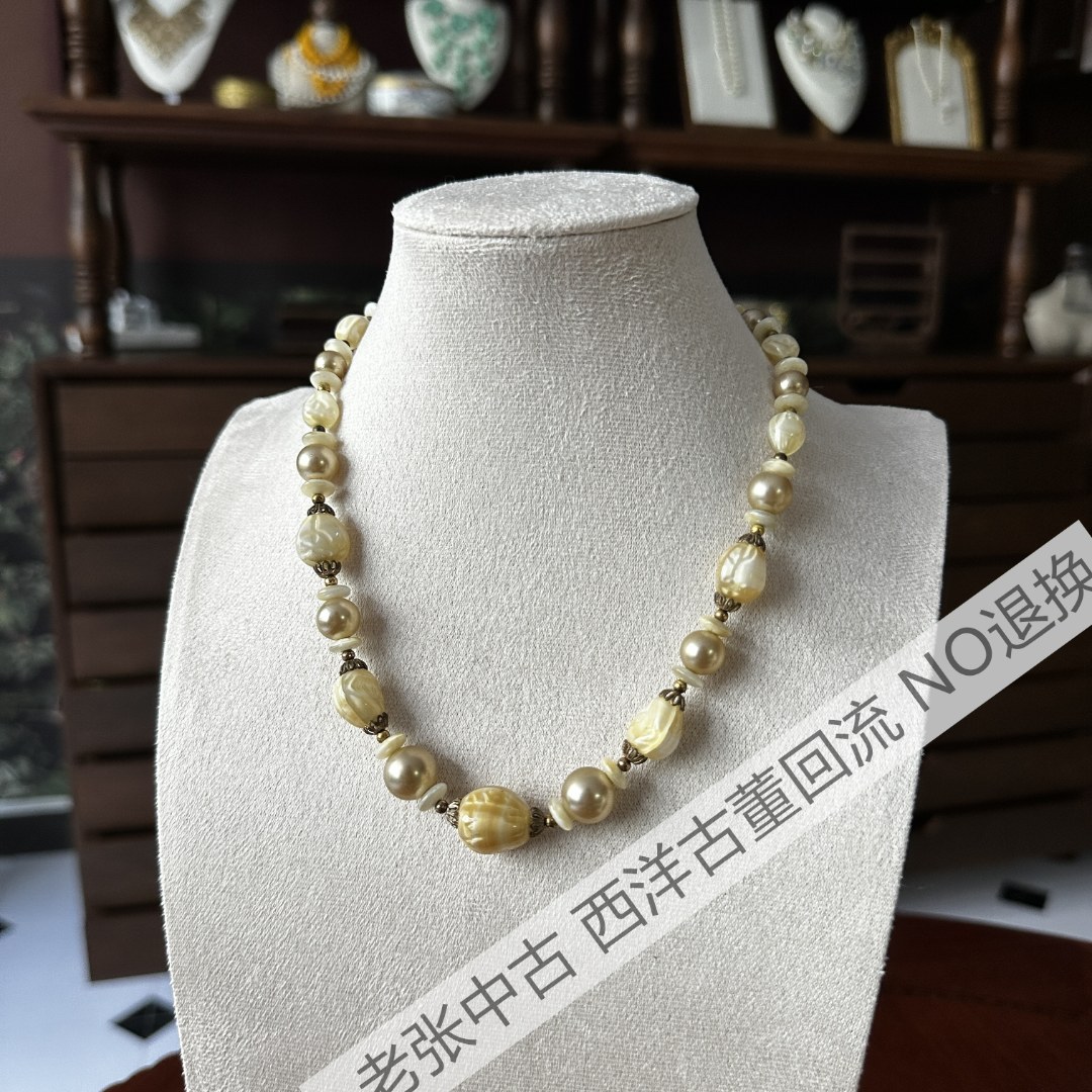 合金耳饰 【BB2352】中古trifari项链   NO退换