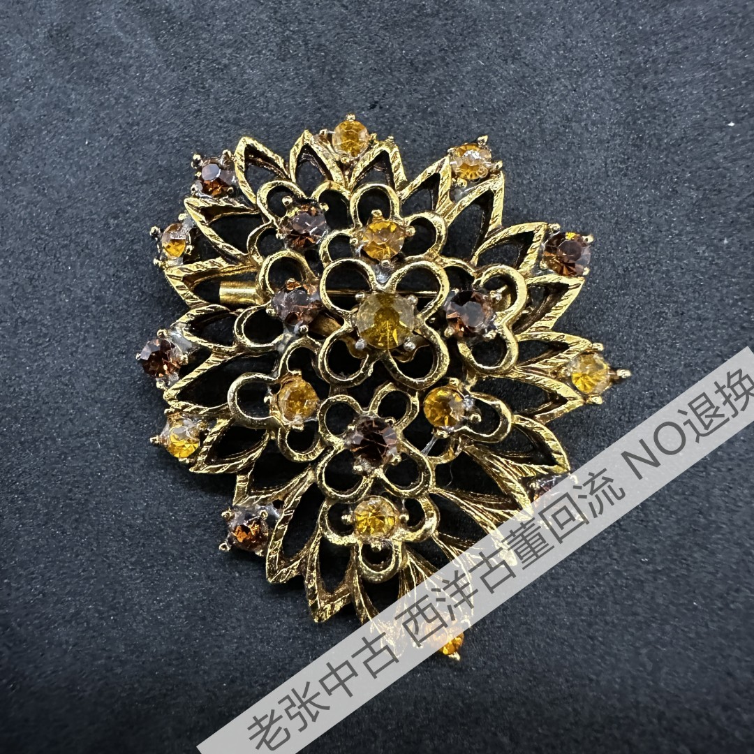 合金耳饰 【BB2214】中古耳饰胸针套装  NO退换