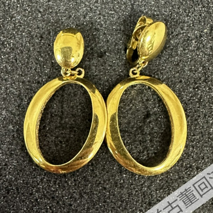 合金耳饰 【BB1971】中古Trifari耳饰 NO退换