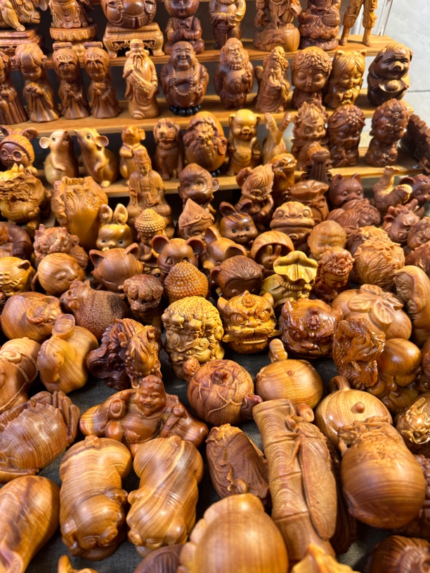 崖柏雕雕刻手把件，摆件，挂件，手串直播间选款链接