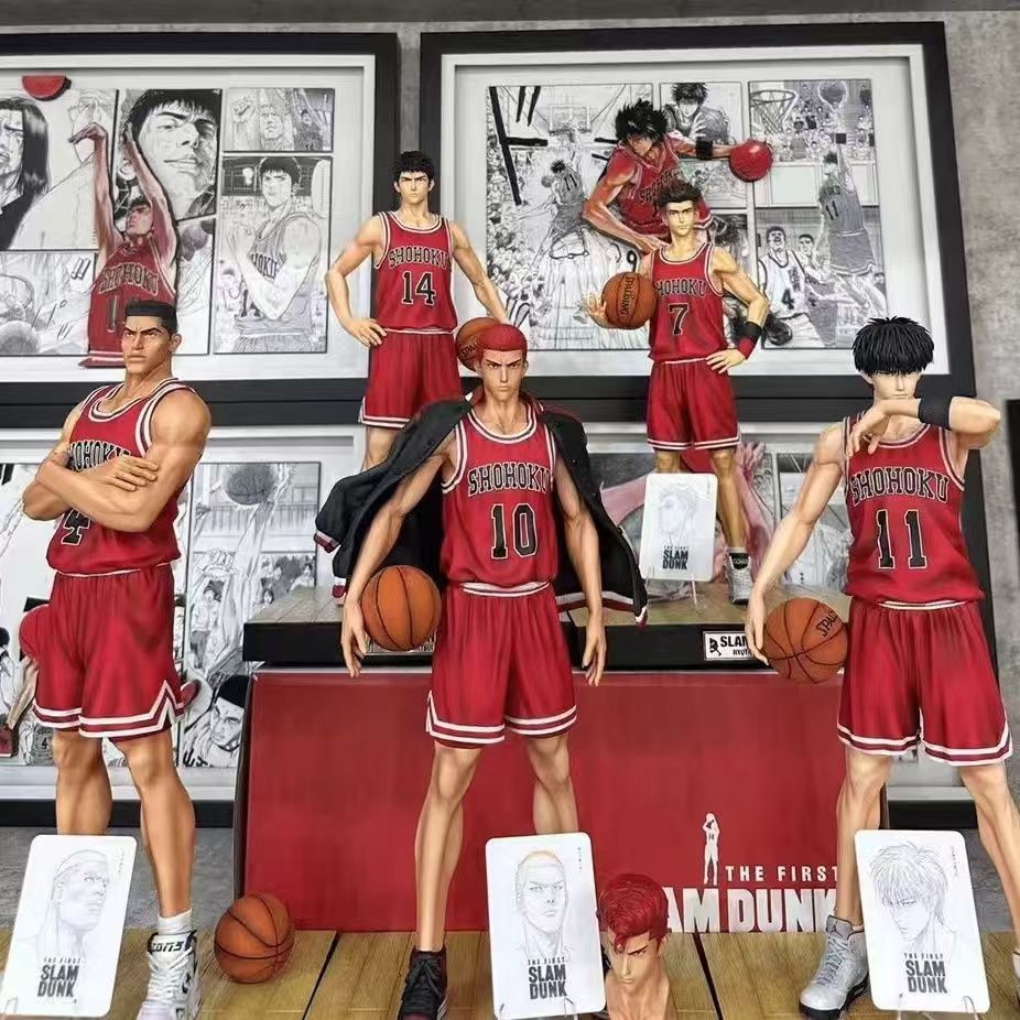  GK灌篮高手湘北五虎流川枫樱木花道宫城良田三井模型手办摆件