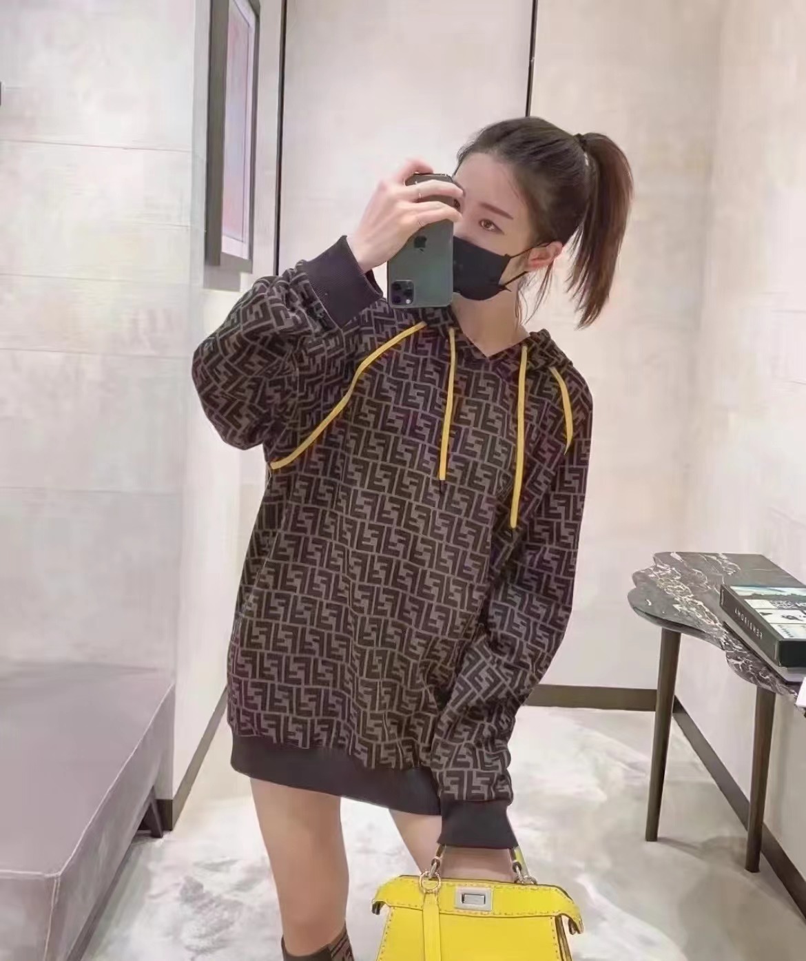 芬迪/100 %棉/卫衣/95新/