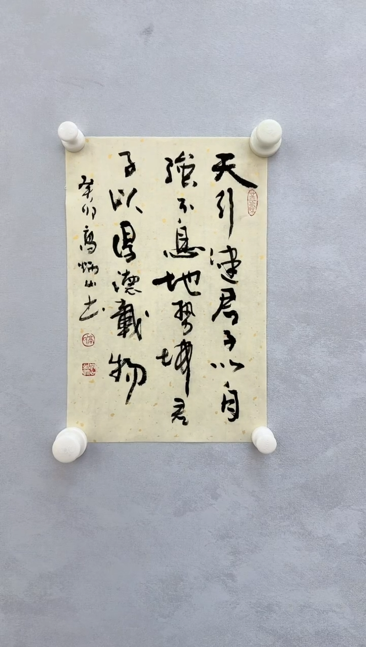 【闪购商品】书法GBS，天行健