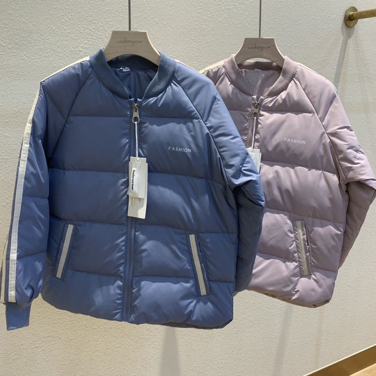 儿童羽绒服内胆中大童厚款男女童中学生新款校服内穿冬装羽