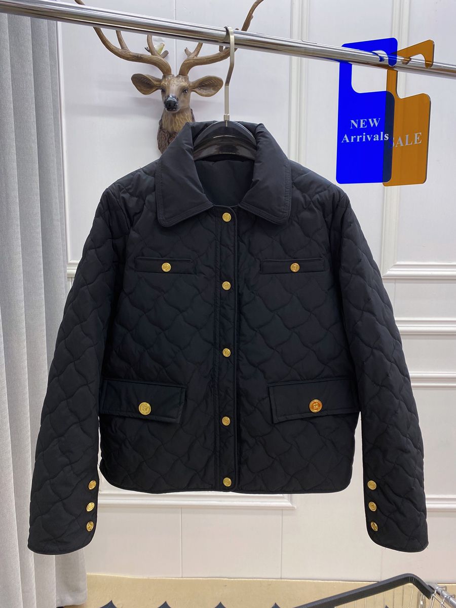 新款羽绒服小香风轻薄羽绒服女短款2023年新款秋冬季翻领小个子