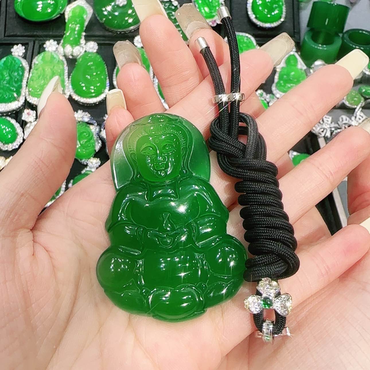 【闪购商品】玛瑙/玉髓吊坠未镶嵌夕****我