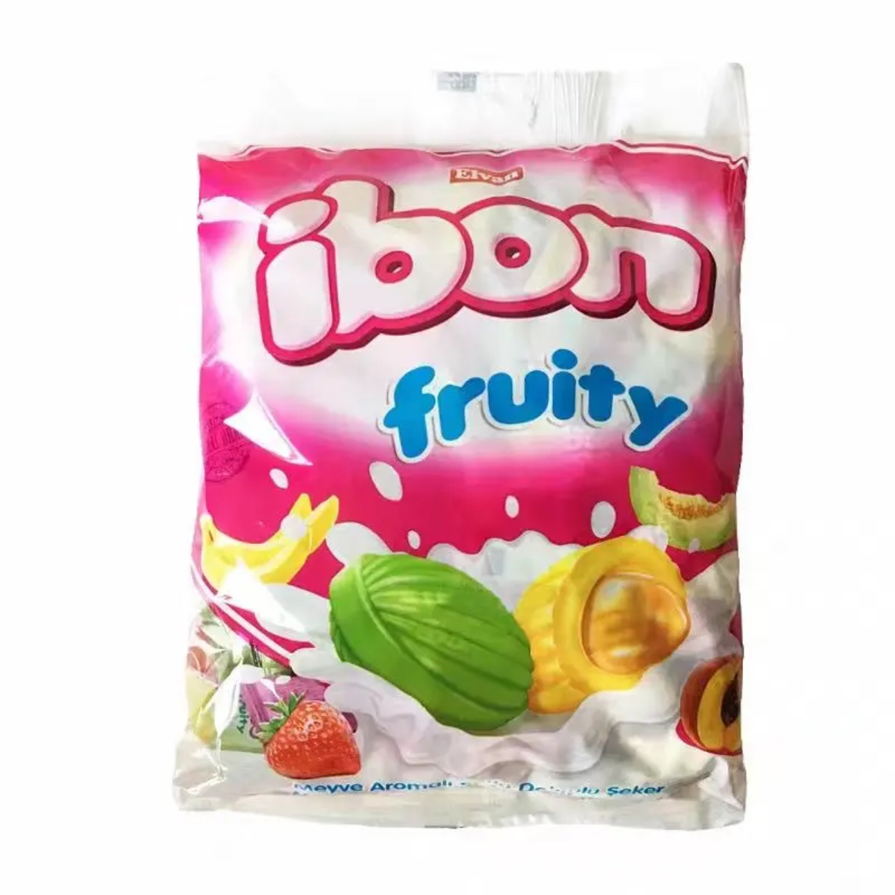 ibon果味牛奶好吃夹心糖果进口