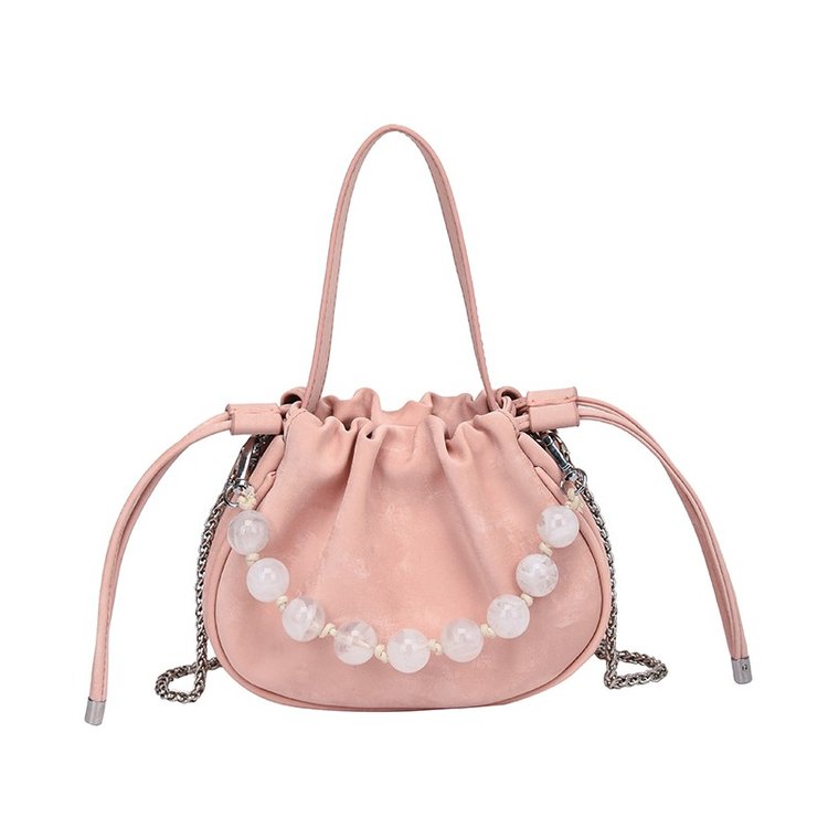 051-100时尚百搭休闲春夏小众斜跨包网红单肩潮流圆形小包包洋气