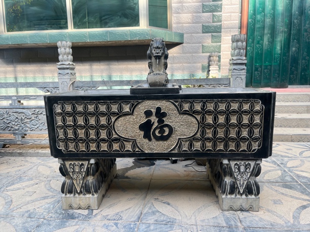 山西青石流水摆件水槽