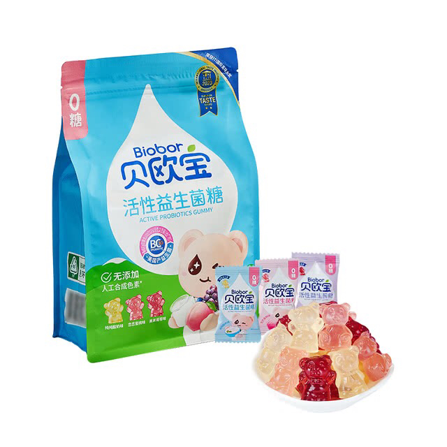 会员店超市活性贝欧宝益生菌软糖 (混合口味)450克 活菌超市