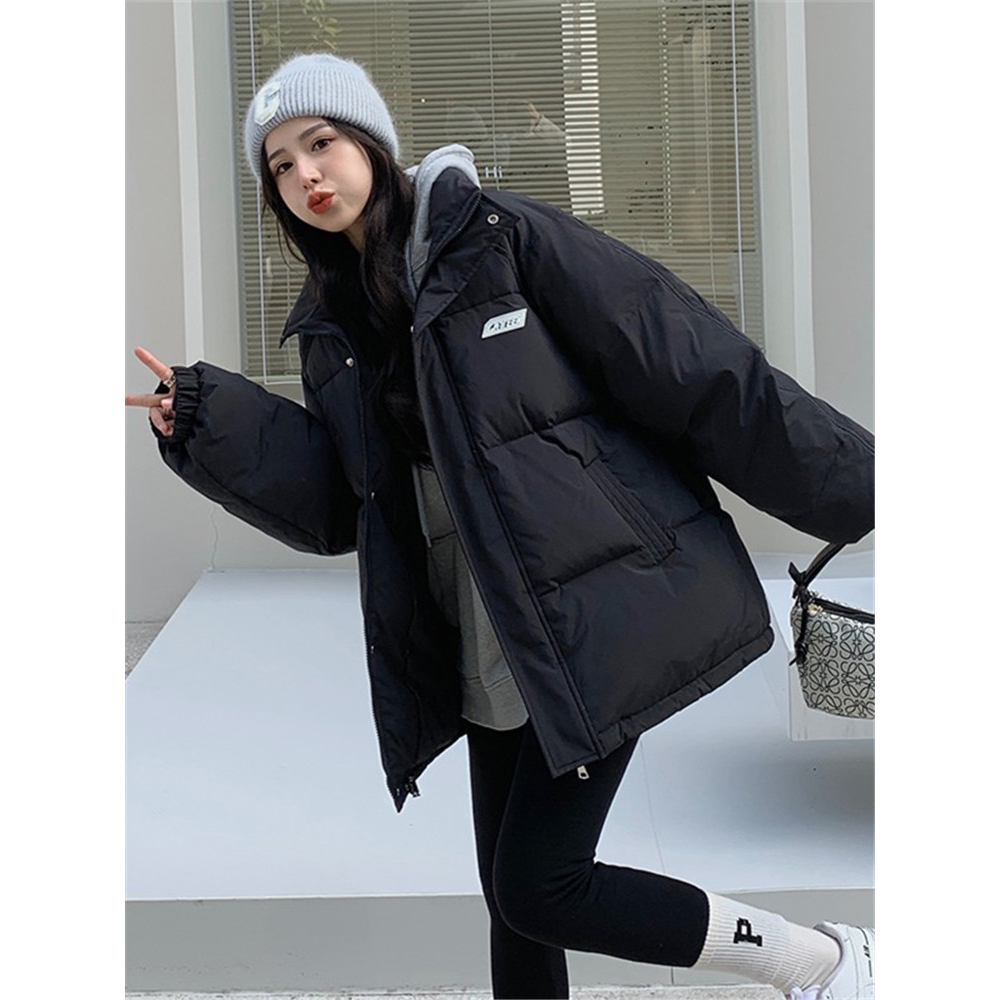秋冬高级感炸街嘉兴九江羽绒服女款今年爆款棉服2023棉衣面包服