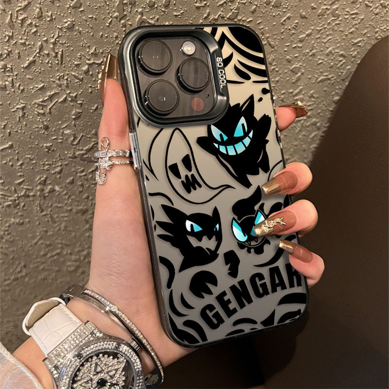 卡通耿鬼苹果15/14/13手机壳iPhone11/12Promax新款xs/xr防摔全包