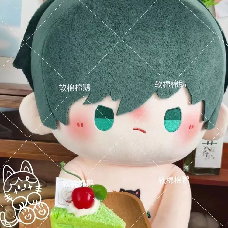 原创动漫蓝色监狱同人周边系师凛属性40cm棉花娃娃可爱玩偶公仔