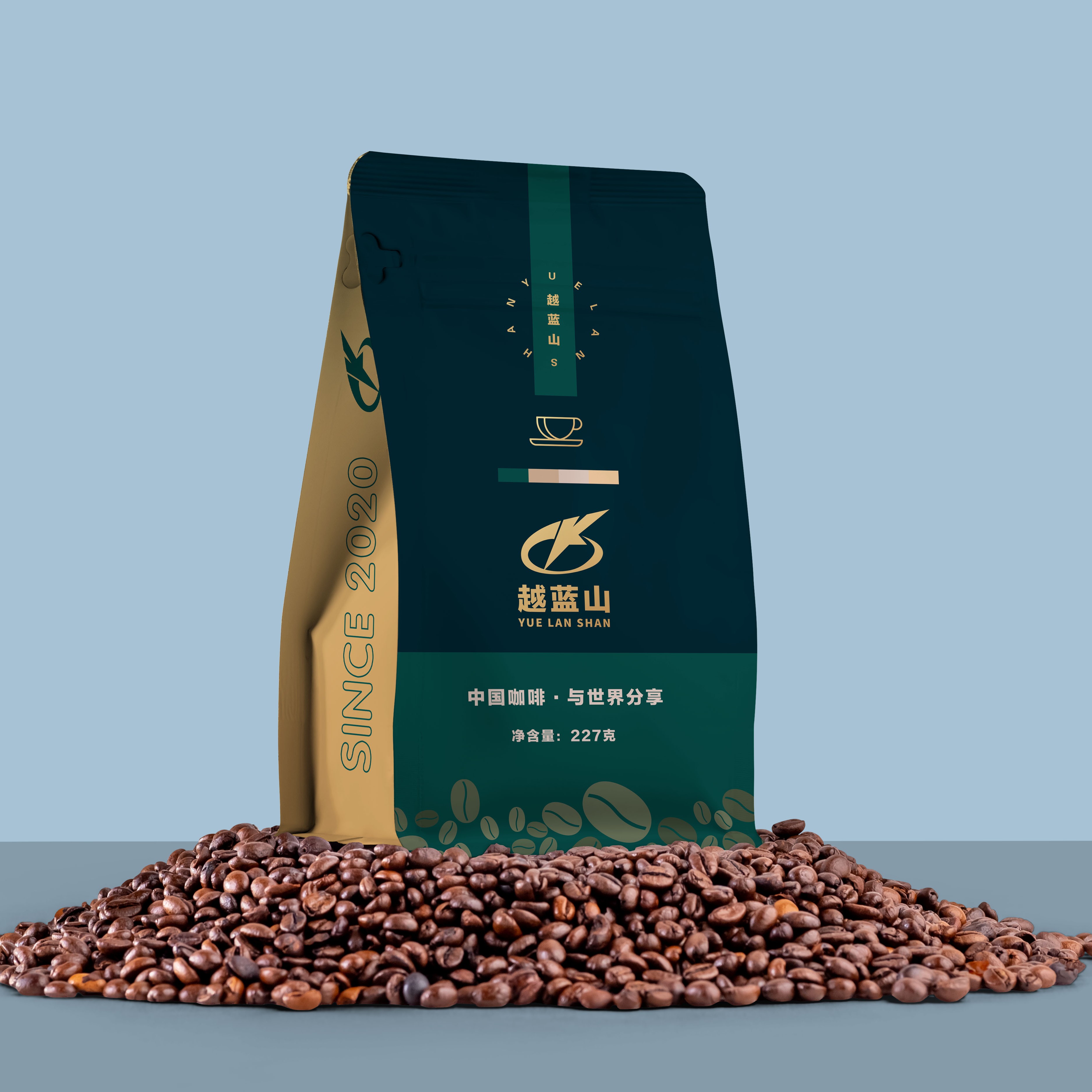 高晟咖啡庄园 越蓝山 获全球金奖的咖啡豆 厌氧水洗铁皮卡咖啡豆