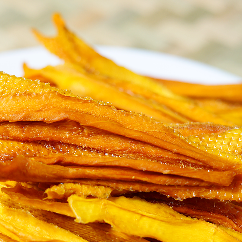 高晟咖啡庄园无添加蔗糖芒果干三袋新鲜手工即食