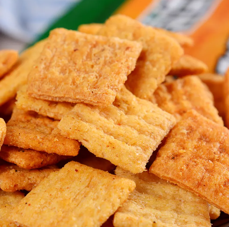 小吃零食儿时怀旧香脆麻辣锅巴500g