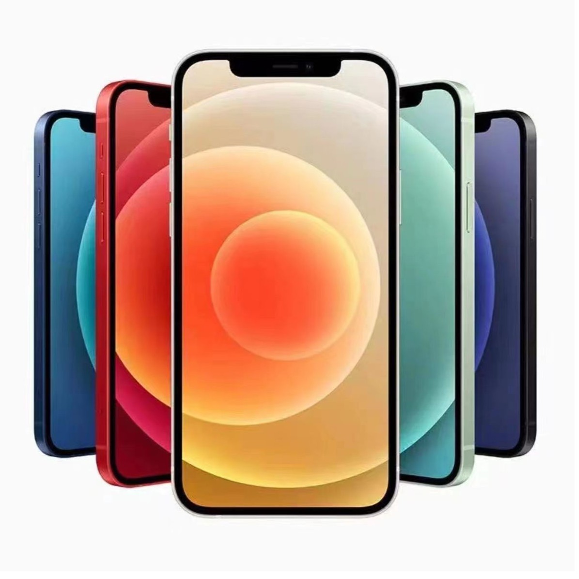 95新 Apple/苹果 --【二手有面容苹果12单卡全网通5G双卡学生手机