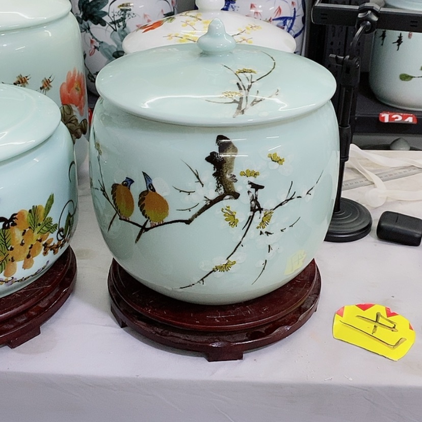 【闪购商品】陶瓷罐猫*园