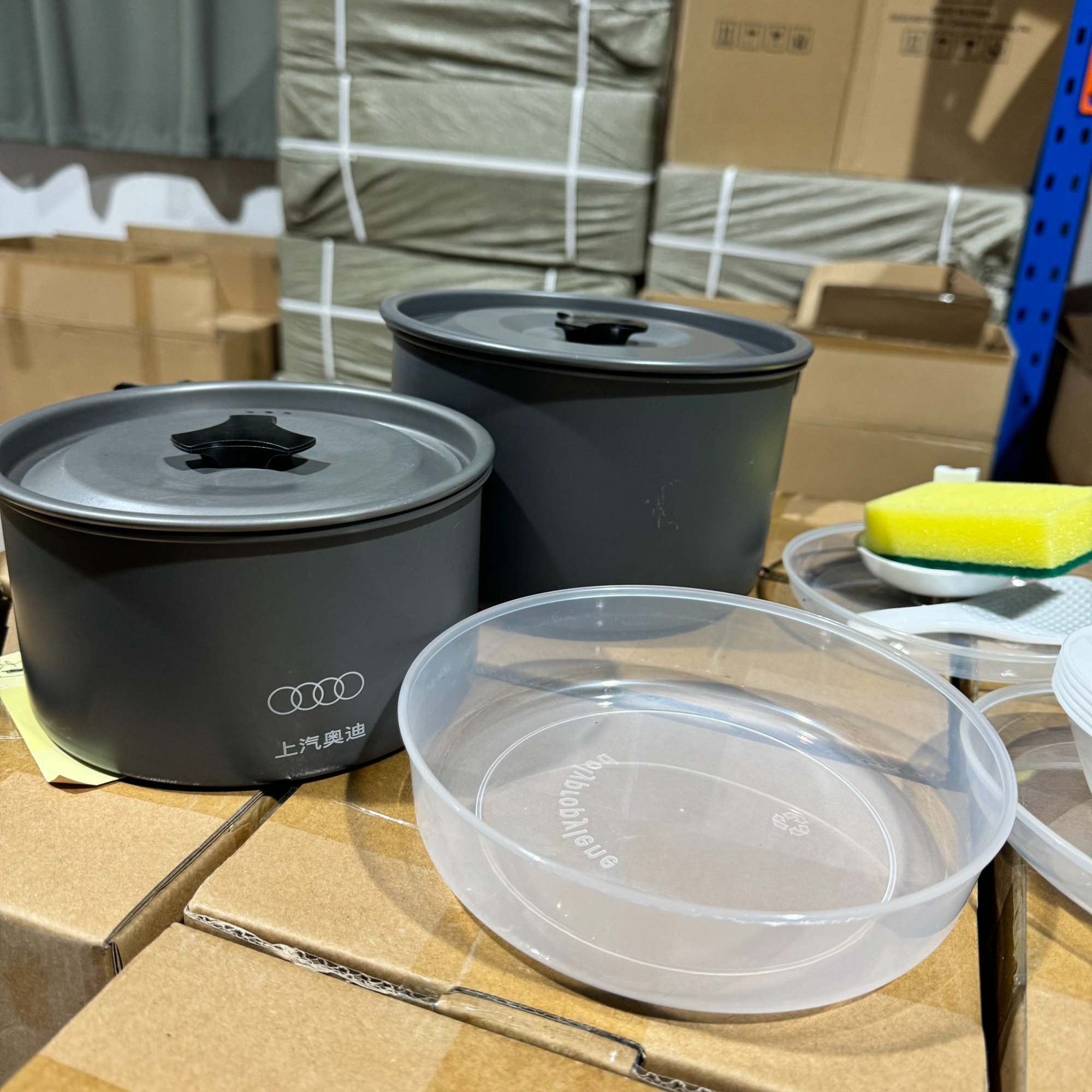 户外露营硬质氧化铝瑕疵捡漏535套锅