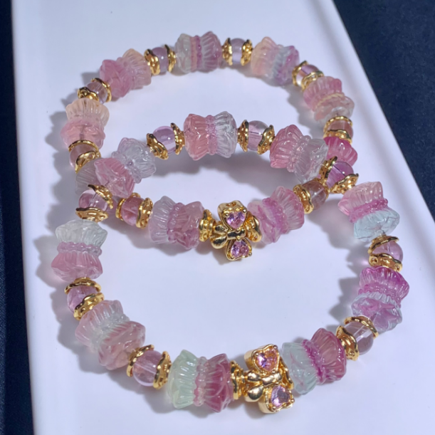 迪士尼在逃公主（水晶手串diy款）高端女士收藏手串