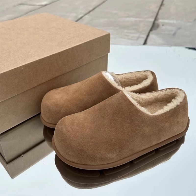 BANGBOSHO/小土豆全包加绒保暖雪地靴一脚蹬女款女款