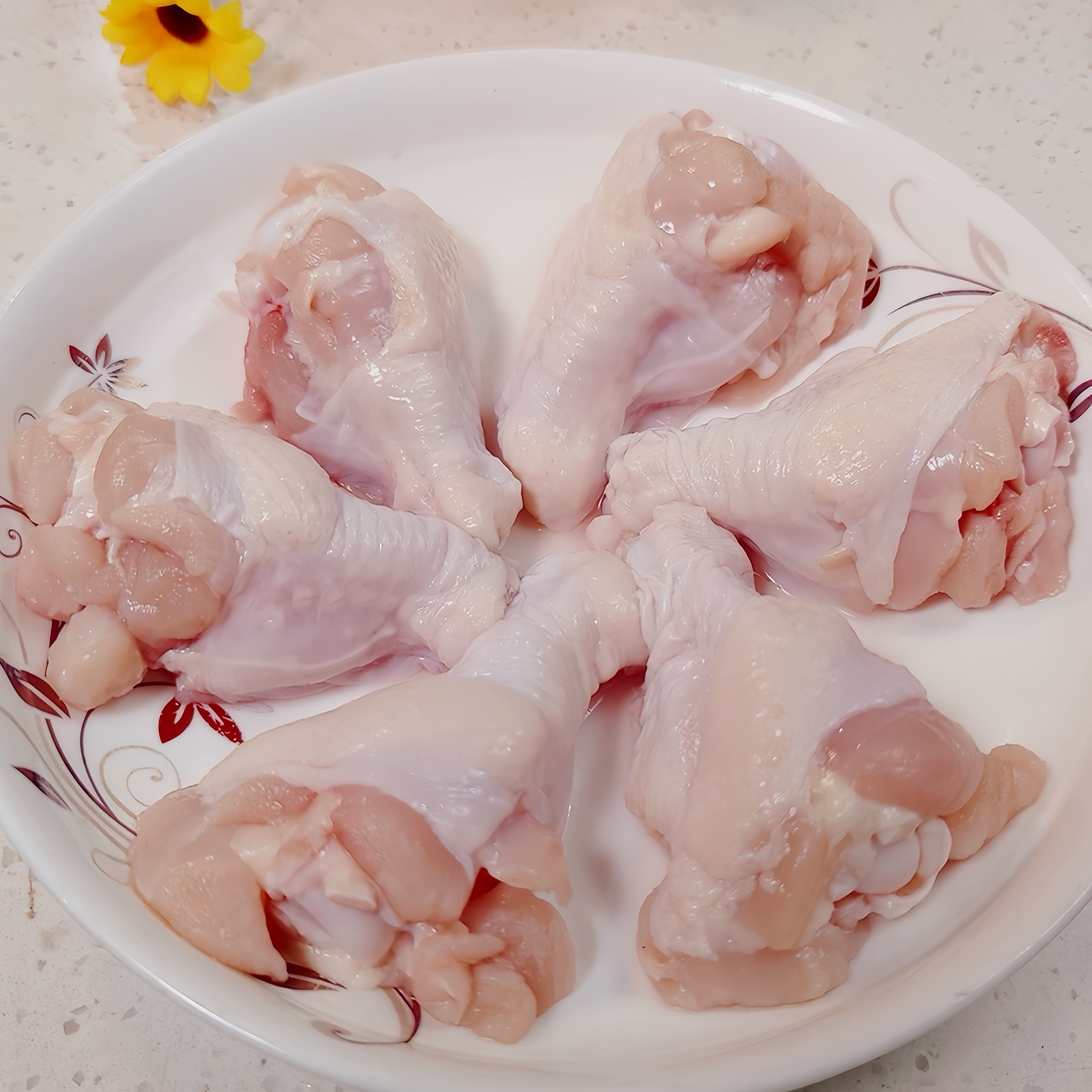 咕咕哒2斤装翅根，鲜嫩多汁多肉油炸烧烤卤制食材速冻