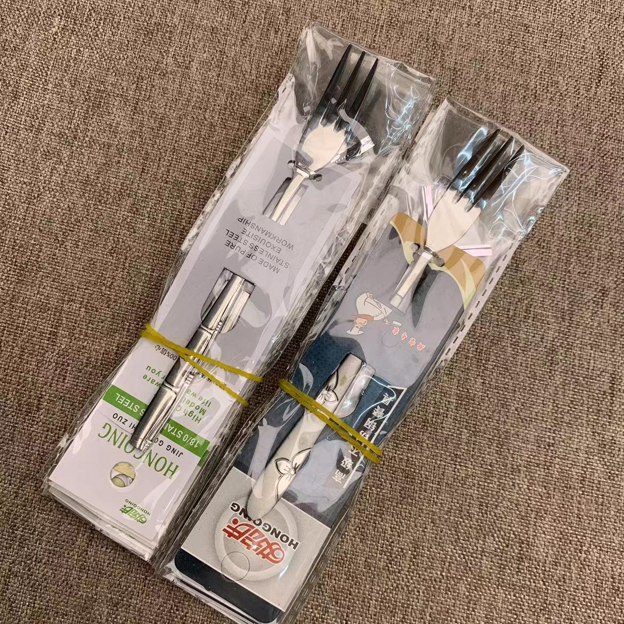 S155亗商超甜品叉随机款5支丨菲莉kio 袜子厂家提供福利
