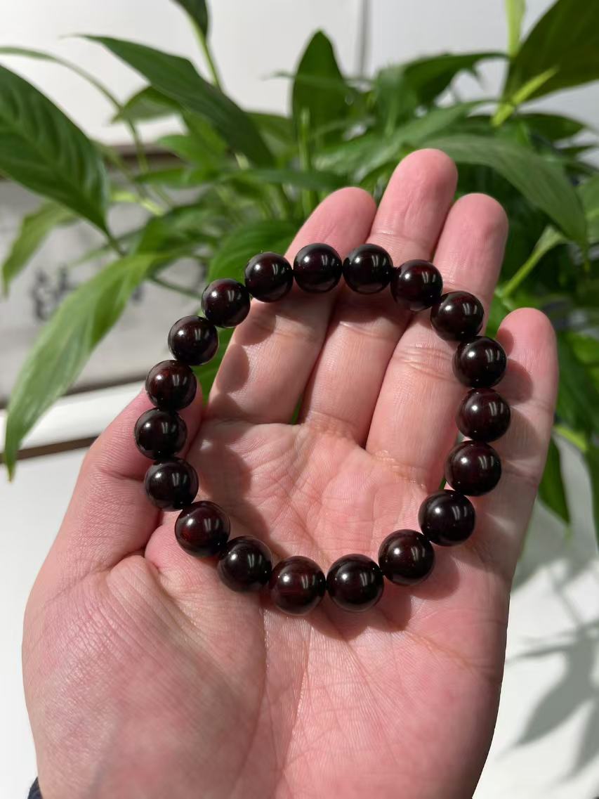 印度小叶紫檀 8mm单圈手串
