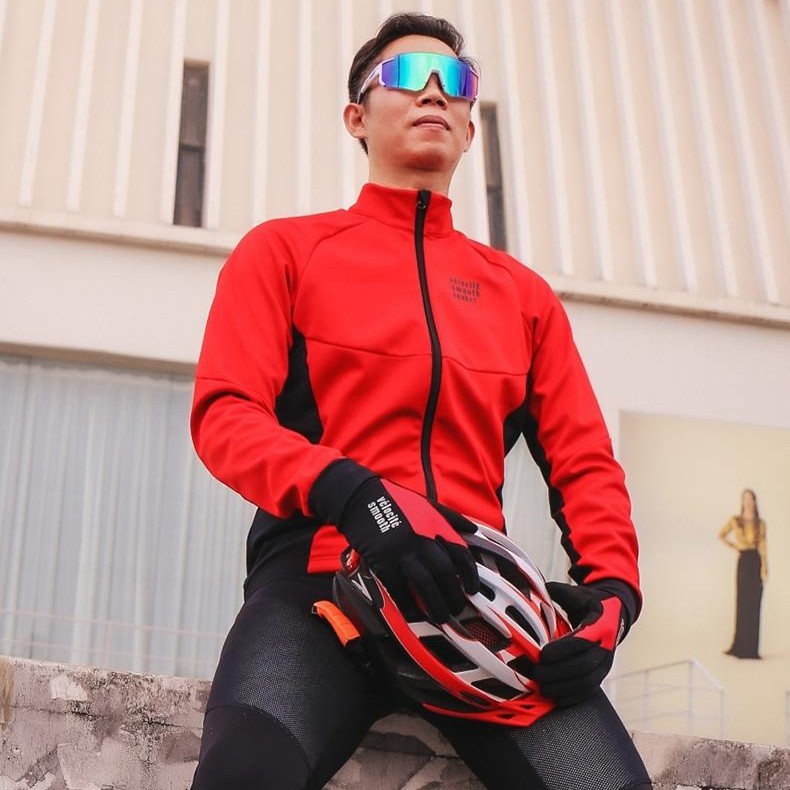 Spakct/思帕客思帕客22公路防风保暖骑行服火焰速干IV运动裤上衣