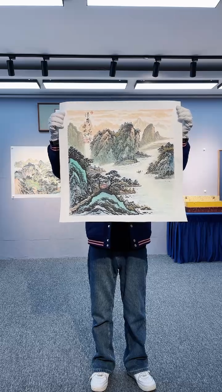 【闪购商品】绘画张三水  清居
