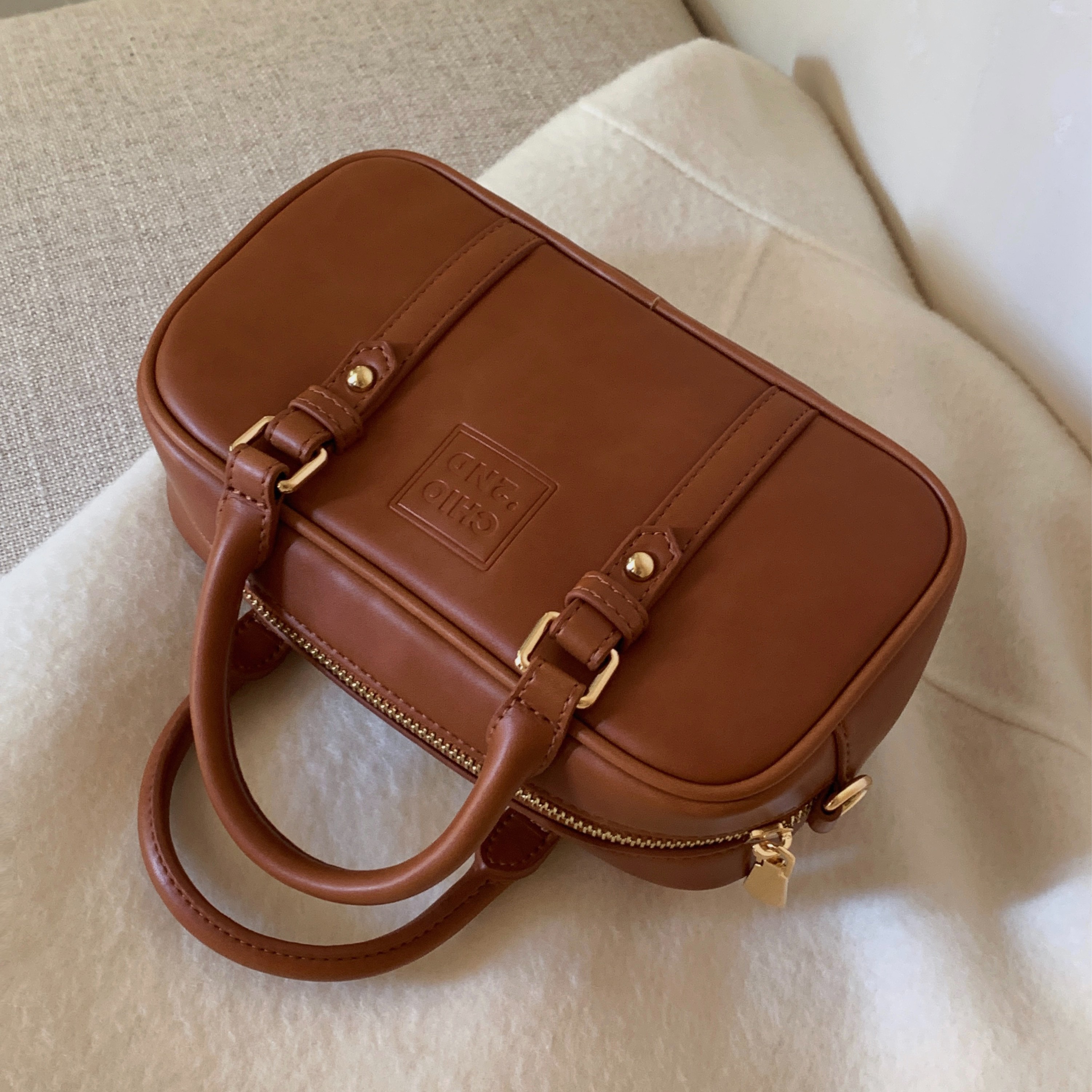 南风Chio2nd小众保龄球包2025新款手提通勤单肩斜